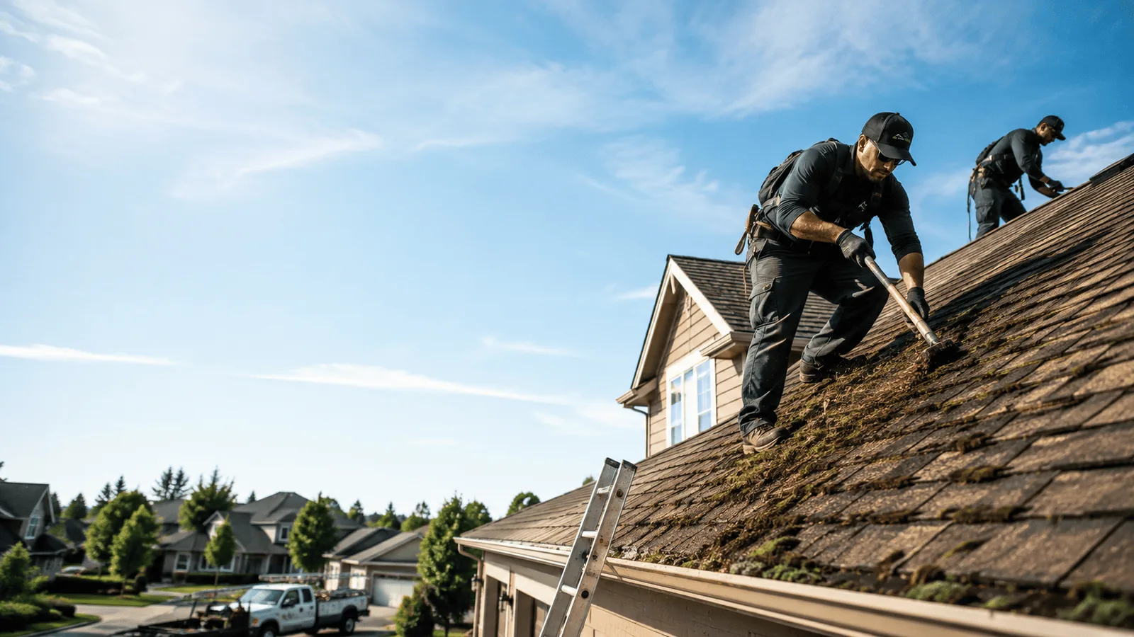 Roof Moss Removal in Dunkirk, NY near me
